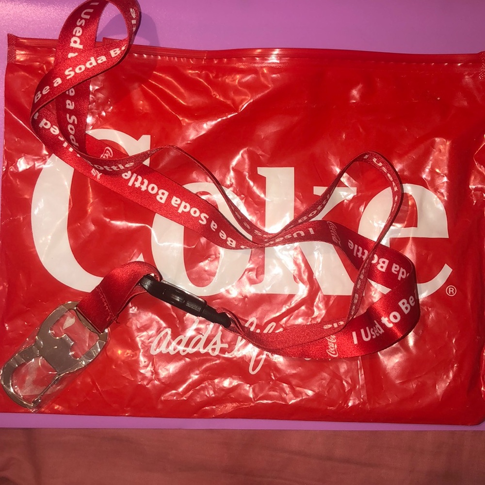 Coca Cola Bottle Opener Lanyard